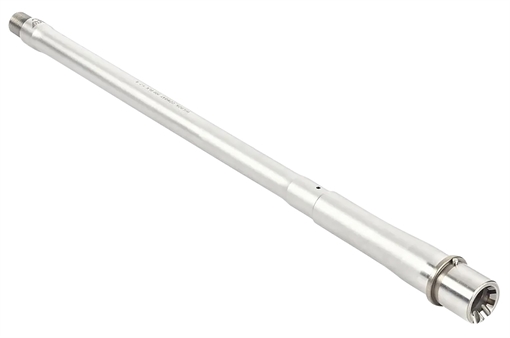 Picture of Wilson Combat Match Grade Barrel 300 Blackout 16" Stainless Bead Blasted Finish 416R Stainless Steel Material Pistol Length with Threading & 1:7" Twist for AR-15 TR300RCPG16RT7
