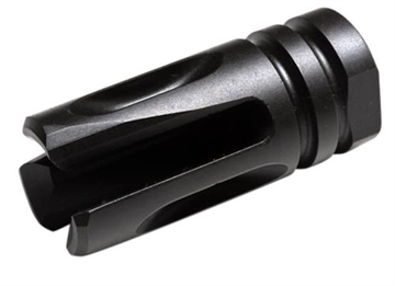 Picture of Wilson Combat Accu-Tac Flash Hider Black Matte Melonite Steel with 5/8"-24 tpi Threads, 1.99" OAL & .865" Diameter for 30 Cal AR-Platform TRATHG68