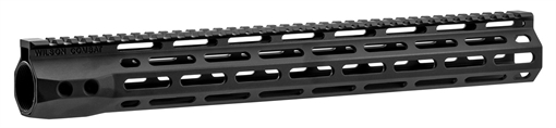 Picture of Wilson Combat M-LOK Rail AR-15 Black Hardcoat Anodized 6005A-T5 Aluminum 15" M-LOK TRMLOK15