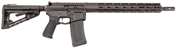 Picture of Wilson Combat Recon Tactical 223 Rem/5.56 NATO 30+1 16" Black Fluted Threaded Barrel, Black Armor-Tuff Aluminum Receiver, M-LOK Handguard, Black Synthetic Wilson/Rogers Super Stoc Stock TRRCRB556168F