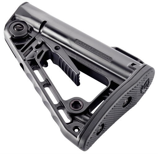 Picture of Wilson Combat Super-Stoc Carbine Buttstock Black Synthetic Collapsible for AR-15 TRSUPERSTOC