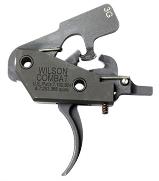 Picture of Wilson Combat Tactical Trigger Unit 3-Gun Drop-in Trigger with 3.50-4 lbs Draw Weight & Black Finish for AR-Platform TRTTU3G