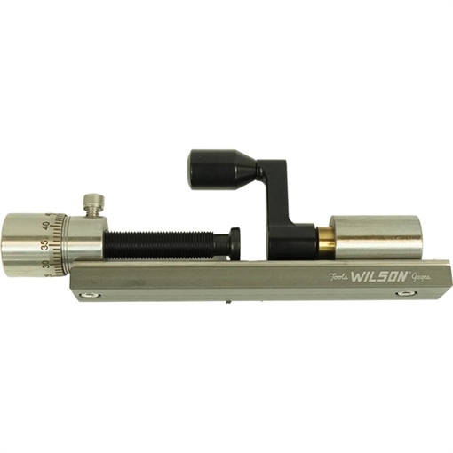 Picture of Wilson Stainless Case Trimmer Kit with Micro-Adjust Stop .50 Cal wtih 50 BMG Case Holder Stand and Clamp TiN Cutter CTS-50MKTT 815145027672