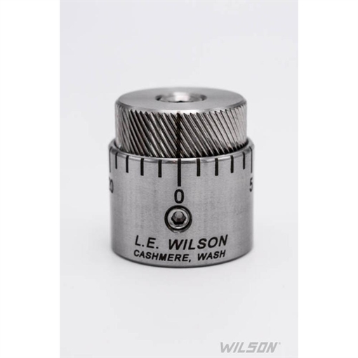 Picture of Wilson Stainless Steel Micro-Adjustable Bullet Seater Cap for Standard Inline Seater Die SBSC-MIC