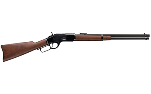 Picture of Winchester Repeating Arms Model 1873 Carbine Full Size 38 Special/357 Mag 10+1 20" Brushed Polish Blued Straight Grip Barrel, Brushed Polish Blued Steel Receiver, Satin Oiled Walnut Straight 534255137