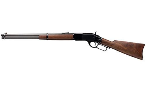 Picture of Winchester Repeating Arms Model 1873 Carbine Full Size 44-40 Win 10+1 20" Brushed Polish Blued Sporter Barrel, Brushed Polish Blued Steel Receiver, Black Walnut Straight Grip Stock 534255140