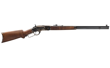 Picture of Winchester Repeating Arms Model 1873 Pistol Grip Sporter, Lever Action Rifle, 45 Long Colt, 24" Octagon Barrel, Color Case Hardened Finish, Black Walnut Pistol Grip Stock, Adjustable Rear Sight, 14 Rounds 534228141 048702006135