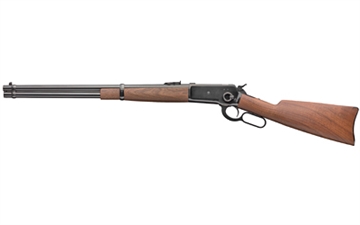 Picture of Winchester Repeating Arms Model 1886, Saddle Ring Carbine, Lever Action Rifle, 45-70 Government, 22" Sporter Contour Barrel, Blue, Right Hand, Folding Ladder Rear/Blade Front, Black Walnut Stock, 7 Rounds 534281142 048702019746