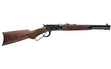 Picture of Winchester Repeating Arms Model 1892 Deluxe Trapper, Lever Action Rifle, 357 Magnum/38 Special, 16" Octagon Barrel, Color Case Hardened Finish, Adjustable Rear Sight, Black Walnut Stock, Takedown, 7 Rounds 534257137 048702010507