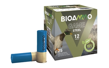 Picture of Winchester Ammunition BIOAMMO, WATERFOWL, 12 Gauge, 2.75", #4, 1 1/16 oz, Steel Shotshell, 25 Round Box BLS3040