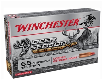 Picture of Winchester Ammo Copper Impact 6.5PRC 125gr Copper Extreme Point Lead Free 20 Per Box/10 Case X65PCLF
