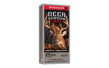 Picture of Winchester Ammunition Deer Season, 270 WSM, 130 Grain, Extreme Point Polymer Tip, 20 Round Box X270SDS