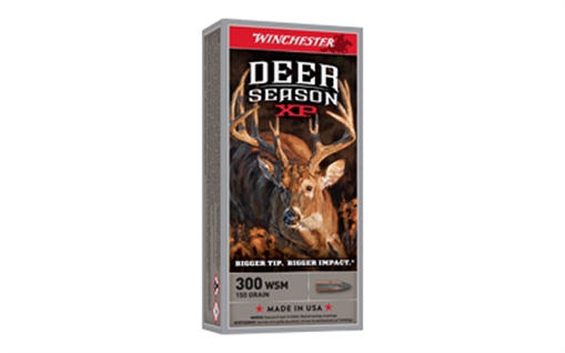 Picture of Winchester Ammunition Deer Season, 300 WSM, 150 Grain, Extreme Point Polymer Tip, 20 Round Box X300SDS