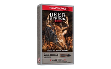Picture of Winchester Ammunition Deer Season, 7MM Rem, 140 Grain, Extreme Point Polymer Tip, 20 Round Box X7DS