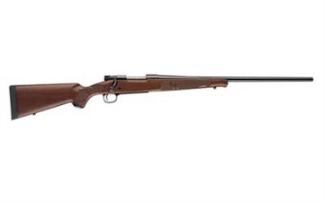 Picture of Winchester Guns Model 70 Featherweight 22-250 Rem 5+1 Cap 22" Brushed Polish Blued Rec/Barrel Satin Walnut Fixed with Feather Checkering Stock Right Hand with MOA Trigger System (Full Size) 535200210