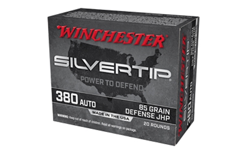 Picture of Winchester Ammo Silvertip 380ACP 85gr Silvertip Jacket Hollow Point 20 Per Box/10 Case W380ST