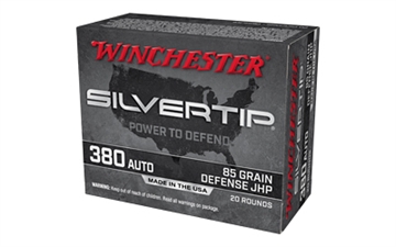 Picture of Winchester Ammo Silvertip 380ACP 85gr Silvertip Jacket Hollow Point 20 Per Box/10 Case W380ST