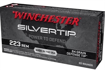 Picture of Winchester Ammo Silvertip 22Mag 40gr Silvertip Hollow Point 50 Per Box/20 Case W22MST