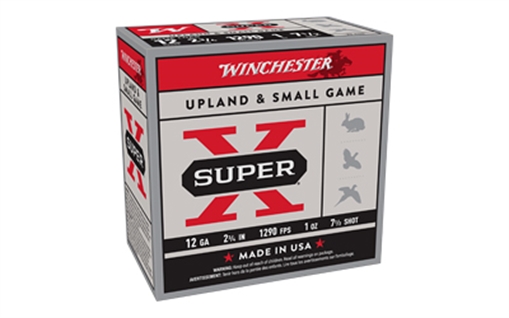 Picture of Winchester Ammunition Super-X, 12 Gauge, 2.75", Game Load, #7.5, 1 oz., Shotshell, 25 Round Box XU127