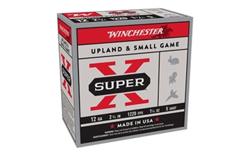 Picture of Winchester Ammo Super X Game Load High Brass 12Gauge 2.75" 1 1/4oz 5Shot 25 Per Box/10 Case *Pheasant X12P5
