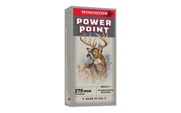 Picture of Winchester Super-X Power Point Rifle Ammunition .270 WSM 150 gr. PSP 3150 fps 20/ct X270WSM