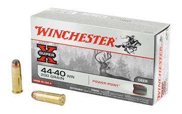 Picture of Winchester Ammo Super X 44-40Win 200gr Power Point 50 Per Box/10 Case X4440