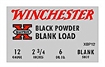 Picture of WINCHESTER 12 GA 2-3/4" SUPER-X BLANK – SMOKE & NOISE 25 RD/BX 10 BX/CS XBP12W