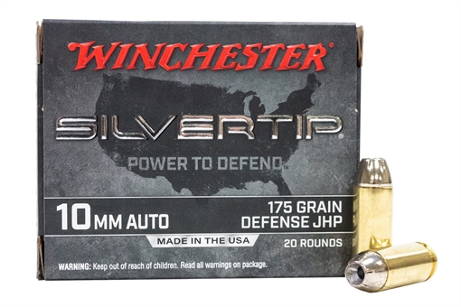 Picture of Winchester Ammo Super X 10mmAuto 175gr Silvertip Jacket Hollow Point 20 Per Box/10 Case W10MMST