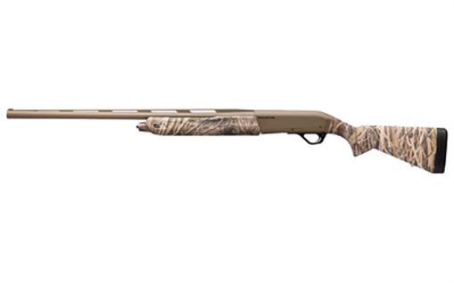 Picture of Winchester Repeating Arms SX4 Hybrid Hunter, Semi-automatic Shotgun, 12 Gauge 3" Chamber, 28" Ribbed Barrel, Cerakote Finish, Flat Dark Earth, Mossy Oak Shadow Grass Habitat Synthetic Stock, Fiber Optic Front Sight, Includes 3 Choke Tubes - F, M, IC, 4 Rounds 511269392