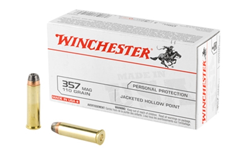Picture of Winchester Winchester Best Value Pistol Ammo 357 Mag 110 gr. Jacketed Hollow Point 50 rd. Q4204
