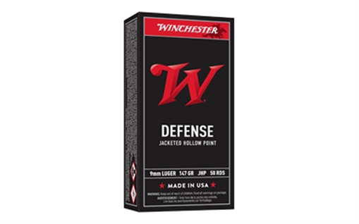 Picture of Winchester Ammo USA 9mmLuger 147gr Jacketed Hollow Point 50 Per Box/10 Case USA9JHP2