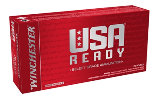 Picture of Winchester Ammunition USA Ready, 6.5 PRC, 140 Grain, Full Metal Jacket Open Tip Bullet, 20 Round Box RED65PRC