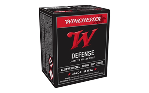 Picture of Winchester Ammunition USA WHITE BOX, 44 Special, 200 Grain, Jacketed Hollow Point Bullet, 20 Round Box USA44SWJHP