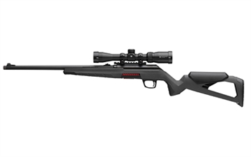 Picture of Winchester Repeating Arms Xpert 22, Bolt Action Rifle, 17 Winchester Super Magnum, 16.5" Threaded Barrel, 1/2X28 Thread Pitch, Matte Finish, Black, Gray Stock, 8 Rounds, 1 Magazine, Included Vortex Crossfire II 2-7X32 525234186 048702027062