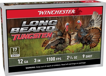 Picture of WINCHESTER 12 GA 3"  #9 LONG BEARD TS17 2-1/4 OZ 5RD/BX 10BX/CS LBT1239