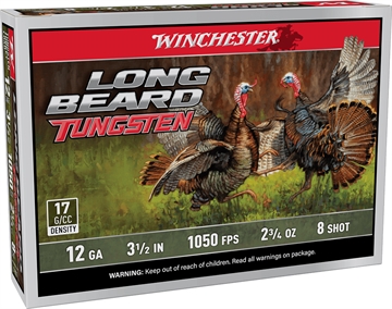 Picture of WINCHESTER 12 GA 3-1/2"  #8 LONG BEARD TS17 2-3/4 OZ 5RD/BX 10BX/CS LBT12L8