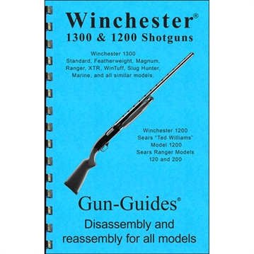 Picture of Gun-Guides ASSEMBLY & DISASSEMBLY GUIDE, WINCHESTER 1300/1200 SHOTGUN WIN 1300 GUIDE