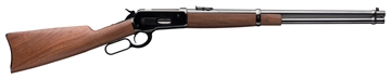 Picture of Winchester Repeating Arms Model 1886 Saddle Ring Carbine Full Size 45-90 Win 7+1 22" Polished Blued Round Barrel, Drilled & Tapped Steel Receiver, Grade I Oil Walnut Straight Grip Stock 534281171