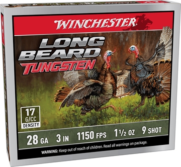 Picture of WINCHESTER 28 GA 3" #9 LONG BEARD TS17 1-1/2 OZ 5RD/BX 10BX/CS LBT2839