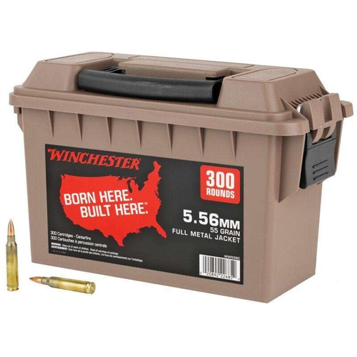 Picture of WINCHESTER 5.56 MM M193 55 FMJ WIN LC 300RD 300 RD/BX 3 BX/CS WM193300C