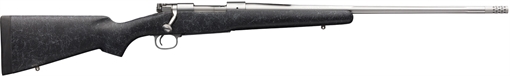 Picture of Winchester Model 70 Extreme Weather Rifle .264 Win Mag 3rd Magazine 26" 9/16x24 Threaded Barrel Black and Stainless Steel 535242229