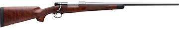 Picture of Winchester Repeating Arms Model 70 Super Grade 264 Win Mag Caliber with 3+1 Capacity, 26" Barrel, High Polished Blued Metal Finish & Satin Fancy Walnut Stock Right Hand (Full Size) 535203229