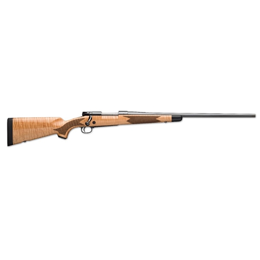 Picture of Winchester Repeating Arms Model 70 Super Grade 308 Win Caliber with 5+1 Capacity, 22" Barrel, High Polished Blued Metal Finish & Gloss AAA Maple Stock Right Hand (Full Size) 535218220