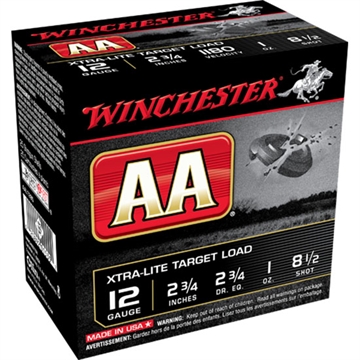 Picture of Winchester Ammo AA Xtra-Lite 12Gauge 2.75" 1oz 8.5Shot 25 Per Box/10 Case AAL1285