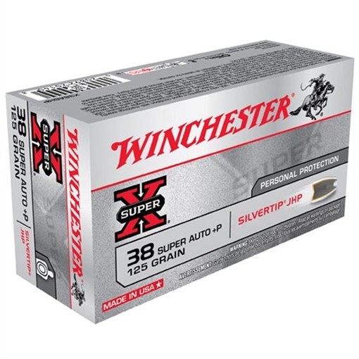 Picture of Winchester WINCHESTER AMMO 38 SUPER+P 125GR SX STHP X38ASHP