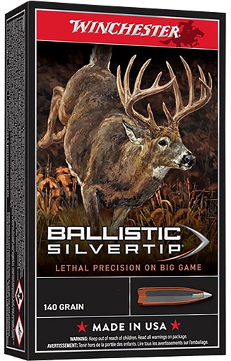 Picture of Winchester Ammo Ballistic Silvertip 6.5PRC 140gr Bonded Rapid Expansion PHP 20 Per Box/10 Case SBST65P