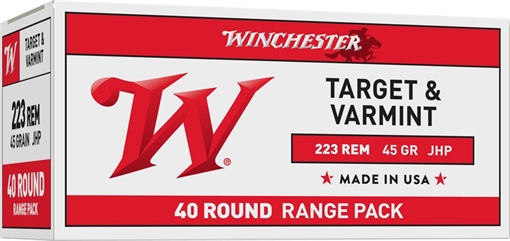Picture of Winchester Ammo USA 223Rem 45gr Jacketed Hollow Point 40 Per Box/10 Case USA2232