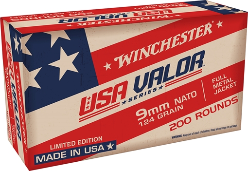 Picture of Winchester Ammo USA Value Pack 9mmLuger 124gr Full Metal Jacket 150 Per Box/5 Case USA9NATO