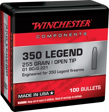 Picture of Winchester Ammo 350Legend 255gr Open Tip 100 Per Box/10 Case WB350L255X