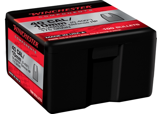Picture of Winchester Ammo Centerfire Handgun Reloading 40S&W 175gr Silvertip Hollow Point 100 Per Box/10 Case WB40ST175X